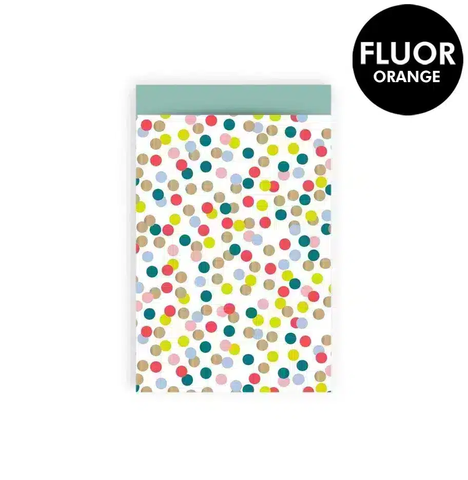 Papiertüte Konfetti bunt 12x19mm