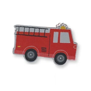 Iron-on Web-Patch "Feuerwehr" Ein Feuerwehrauto für Kinderkleidung zum Aufbügeln