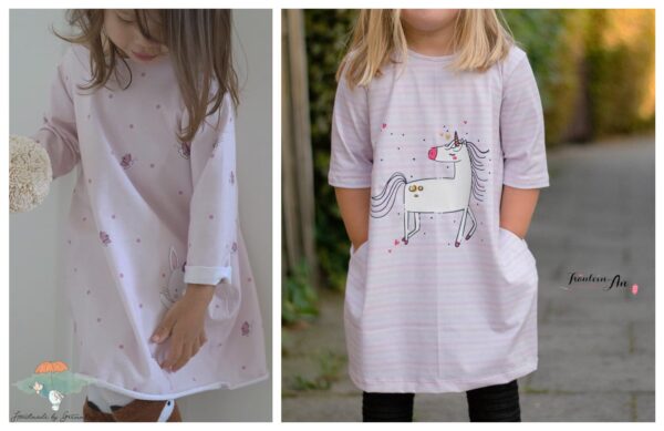 Schnittmuster Oversize-Kleid Marie Gr. 80-176 – Bild 23
