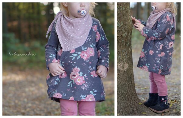 Schnittmuster Oversize-Kleid Marie Gr. 80-176 – Bild 30