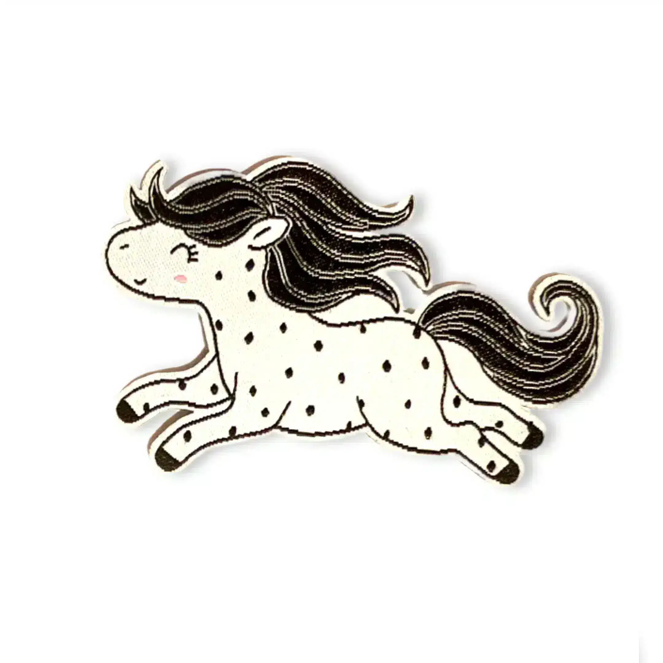 2Stk. Iron-on Web-Patch Pferd