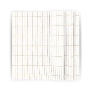 Seidenpapier Raster Gold 50x70cm