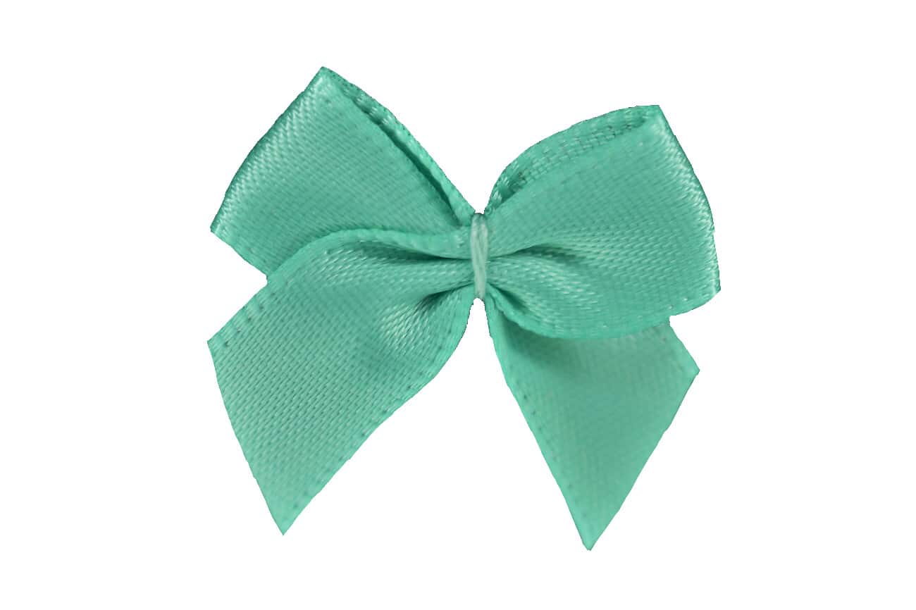 Schleife klein Türkis