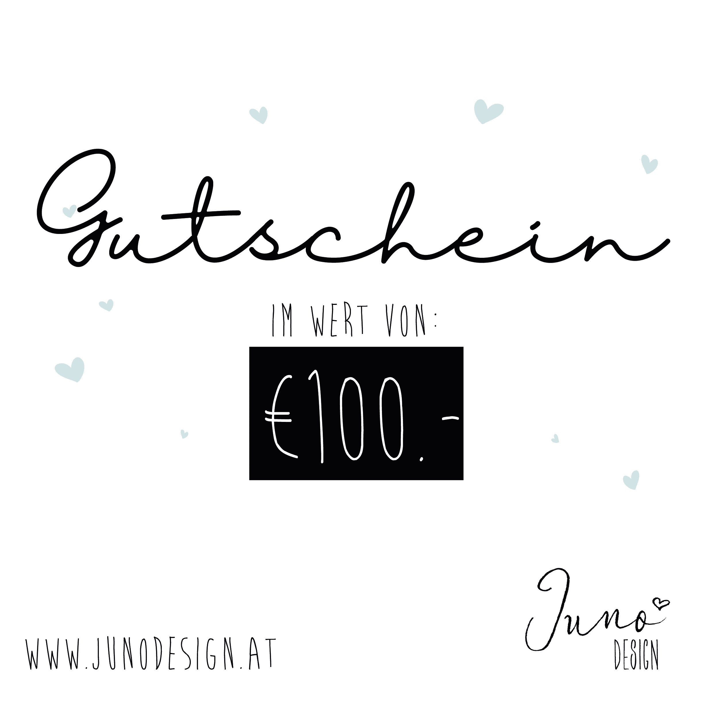 €100.- Geschenkgutschein