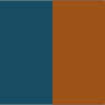 Blau/orange